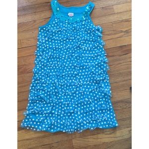 Girls JUSTICE Blue Shimmer Dress